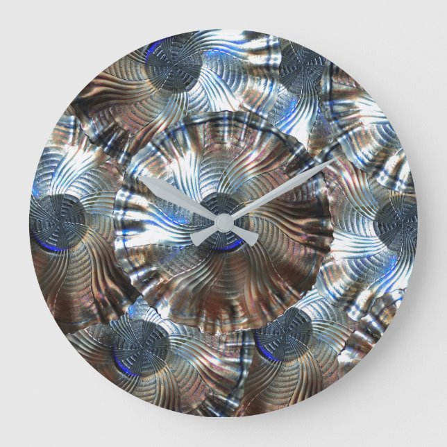 Grande Horloge Ronde Blue Domino (Recto)