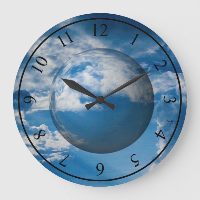 Grande Horloge Ronde Blue Moon (Recto)