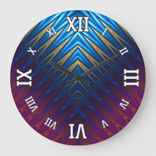 Grande Horloge Ronde Blue Ridge Gold