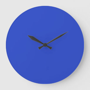Grande Horloge Ronde Blue (solid color)