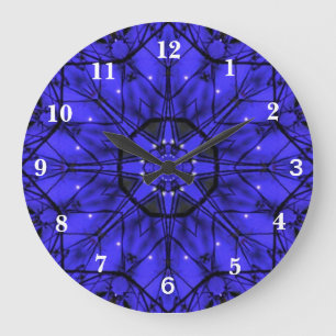 Grande Horloge Ronde Blue Starlight