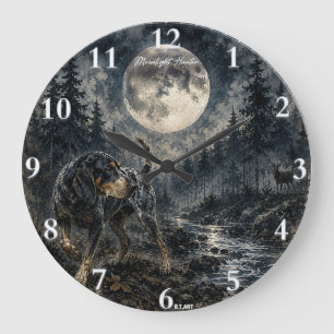 Grande Horloge Ronde Bluetick Coonhound