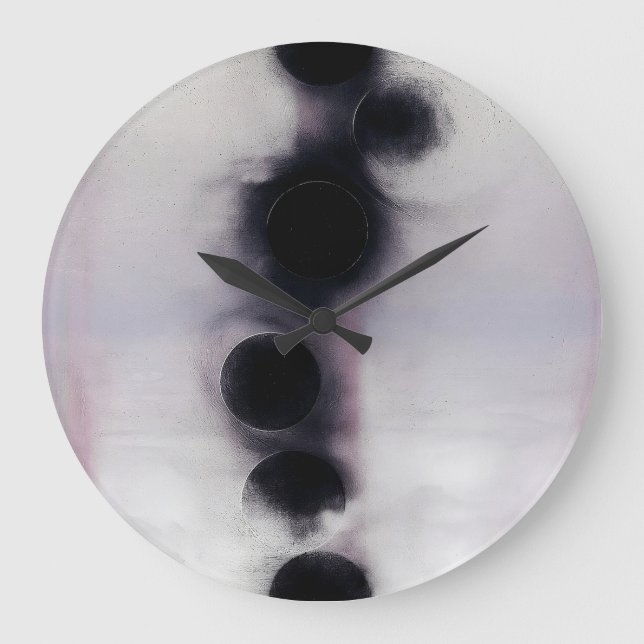 Grande Horloge Ronde Blush Orbit Abstract (Recto)