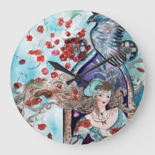 GRANDE HORLOGE RONDE BOÎTE ORIENTAL FAIRY