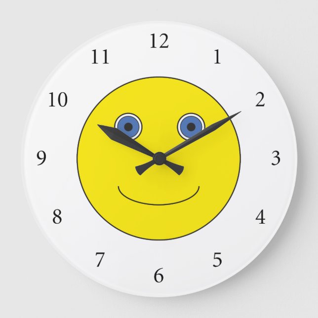 Grande Horloge Ronde Bonne journée (Recto)