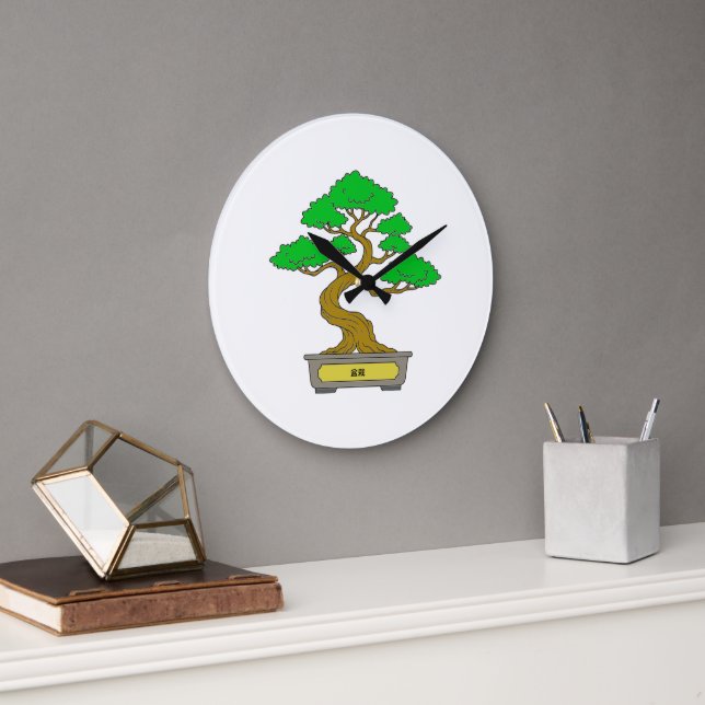 Grande Horloge Ronde Bonsai clock (Bureau)
