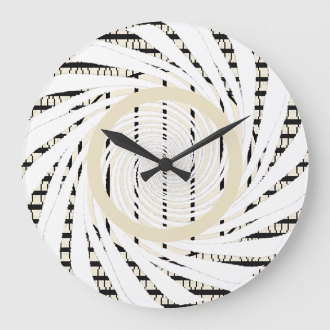 Grande Horloge Ronde BOON acrylic wall clock  (Recto)