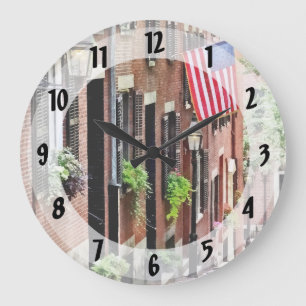 Grande Horloge Ronde Boston MA - Acorn Street