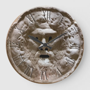 Grande Horloge Ronde Bouche de vérité