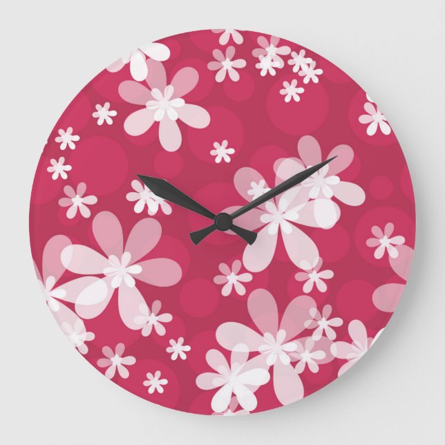 Grande Horloge Ronde Bouches blanches (Recto)