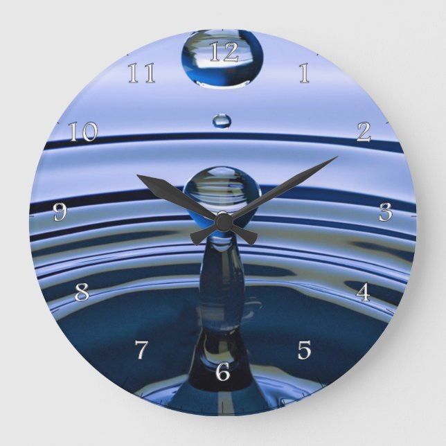 Grande Horloge Ronde Bouchon d'eau 4 (Recto)