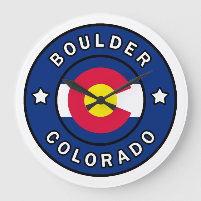 Grande Horloge Ronde Boulder Colorado (Recto)