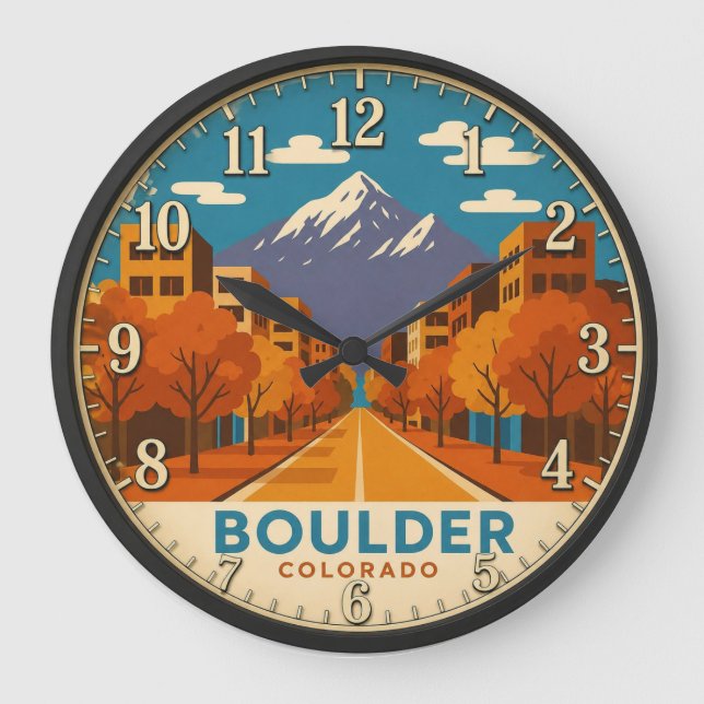 Grande Horloge Ronde Boulder Colorado Mountain (Recto)