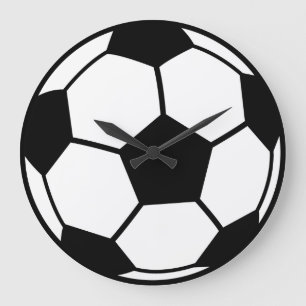 Grande Horloge Ronde Boule de football