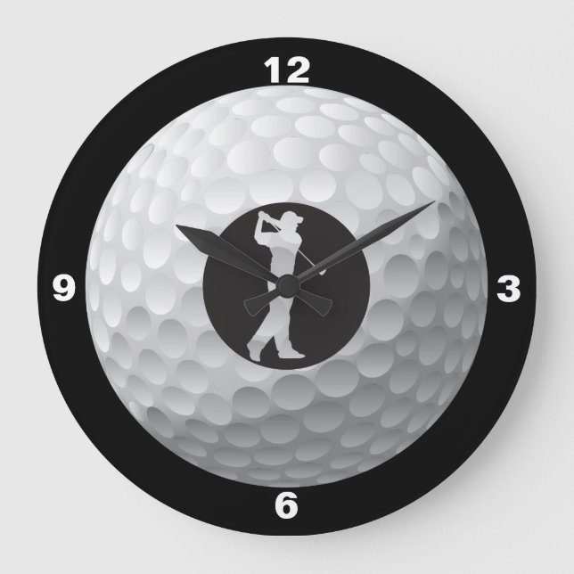 Grande Horloge Ronde Boule de golf (Recto)