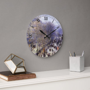 Grande Horloge Ronde Boulevard des Capucines par Claude Monet, Art nouv