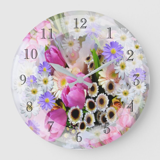 Grande Horloge Ronde Bouquet de Pretty Spring (Recto)