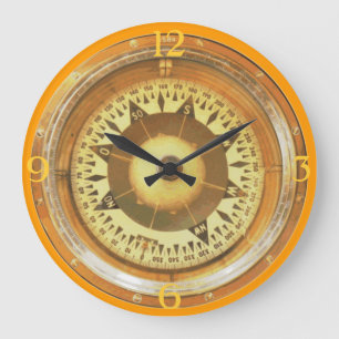 Grande Horloge Ronde Boussole