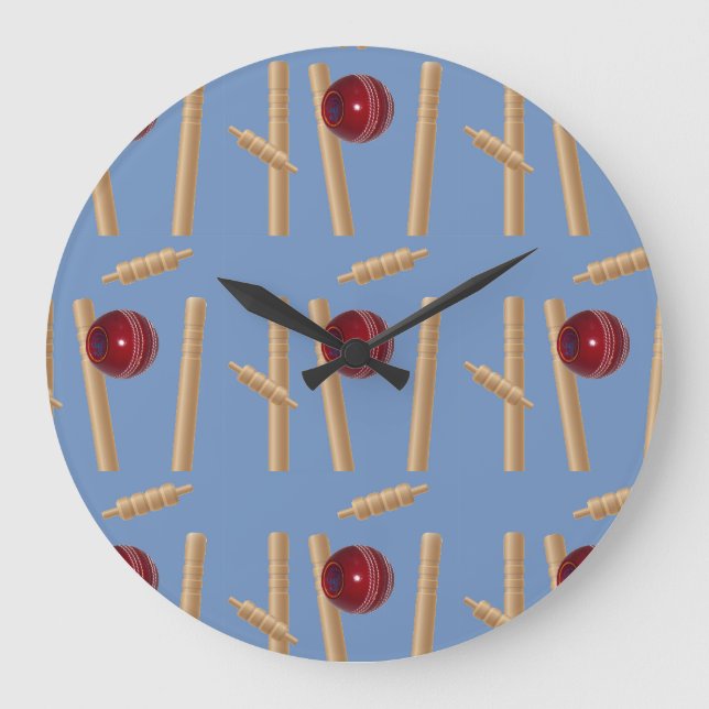 Grande Horloge Ronde Bowled au cricket,    (Recto)