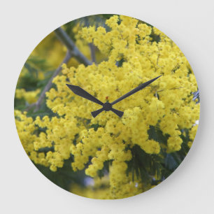 Grande Horloge Ronde Branch of mimosa