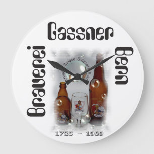 Grande Horloge Ronde Brauerei Gassner Berne / Brasserie Gassner Berne