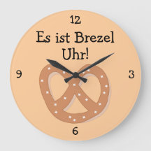 Brezel Uhr : Pretzel O'Clock Oktoberfest Fun