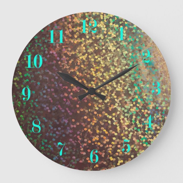 Grande Horloge Ronde Brillant, confetti (Recto)