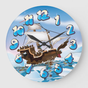 Grande Horloge Ronde Brise-glace