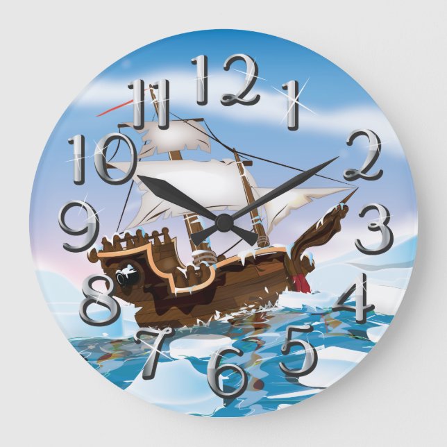 Grande Horloge Ronde Brise-glace (Recto)