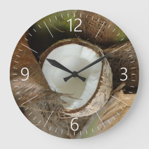 Grande Horloge Ronde Broken coconut