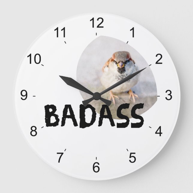 Grande Horloge Ronde Bruant - Badass (Recto)