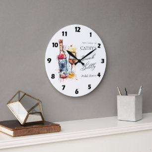 Grande Horloge Ronde Brunch au Champagne et Bienvenue de l'enterrement 