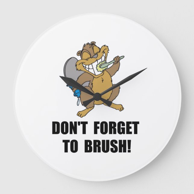 Grande Horloge Ronde Brush Beaver (Recto)