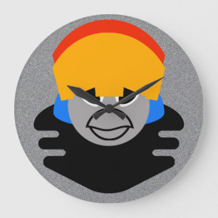 Grande Horloge Ronde Bubla-Chan Clupkitz Chroniker