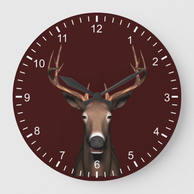 Grande Horloge Ronde Buck Head (Recto)