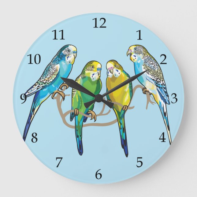Grande Horloge Ronde budgeri (Recto)