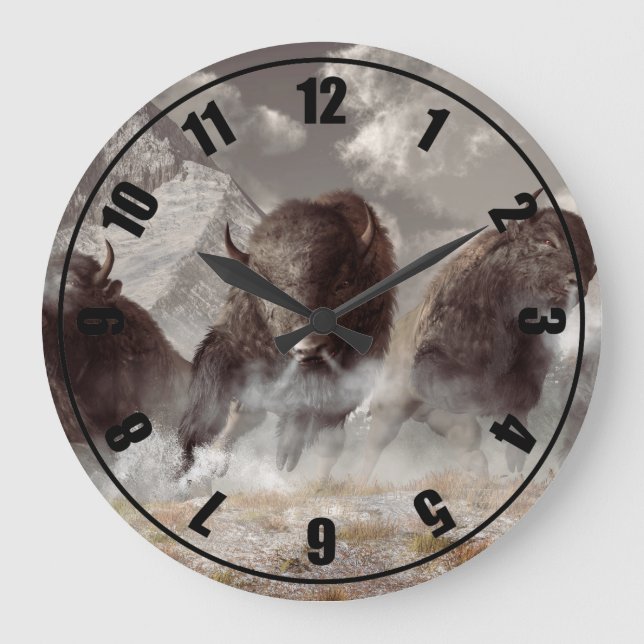 Grande Horloge Ronde Buffalo (Recto)