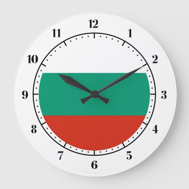 Grande Horloge Ronde Bulgarian flag clocks (Recto)