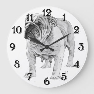Grande Horloge Ronde Bulldog