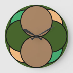Grande Horloge Ronde Bulles, cercle