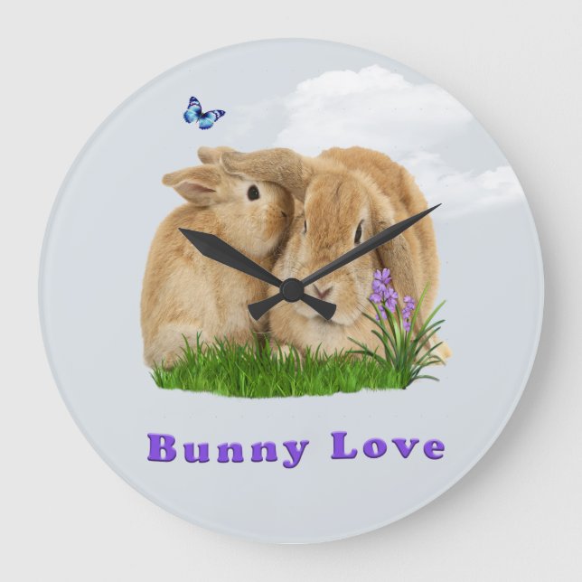 Grande Horloge Ronde Bunny rabbitt (Recto)
