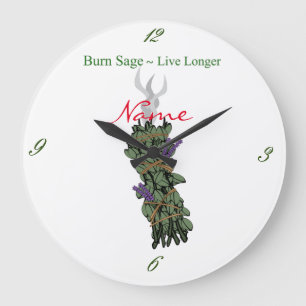 Grande Horloge Ronde Burning Sage Thunder_Cove