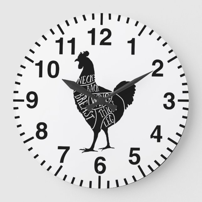 Grande Horloge Ronde Butcher Chicken (Recto)