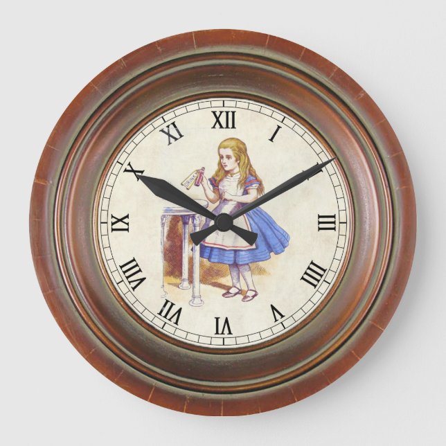 Grande Horloge Ronde Buvez-moi 1 (Recto)