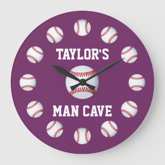 Grande Horloge Ronde Byzantium de baseball (Recto)