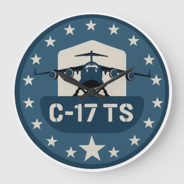 GRANDE HORLOGE RONDE C-17TS PATCH (Recto)