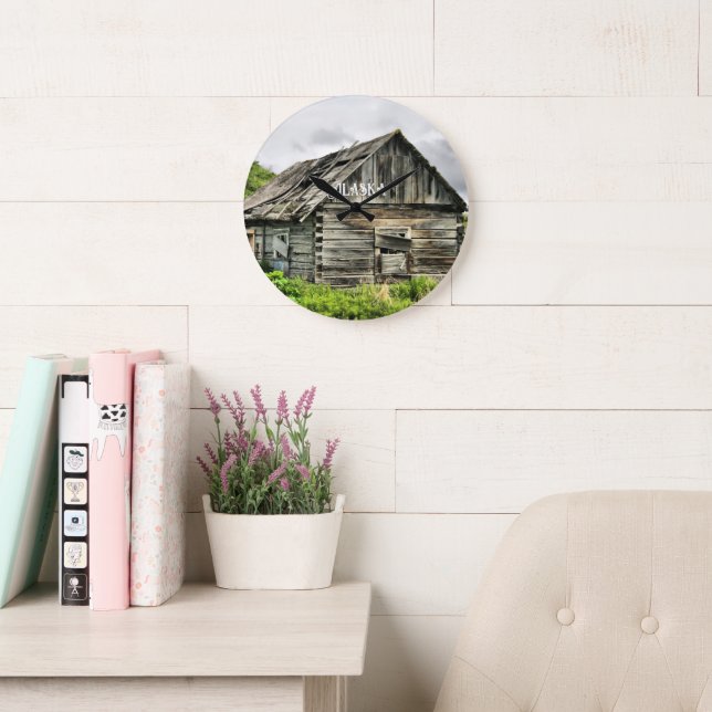 Grande Horloge Ronde Cabine brisé en Alaska (Salle de lecture)