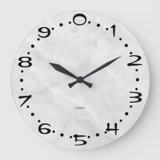 Grande Horloge Ronde Cadeau d'art du système de numérotation décimal mo
