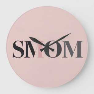 Grande Horloge Ronde Cadeau de montre SMOM