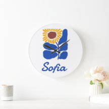 Cadeau personnalisé avec nom personnalisé Fleur de